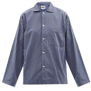 TEKLA Poplin Sleepwear Shirt